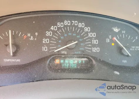 2001 Buick Century Custom from USA, damaged, VIN 2G4WS52JX11203969